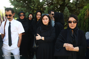 مراسم تشییع پیکر «حسین عرفانی» دوبلور پیشکسوت
