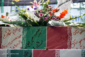 مراسم تشییع پیکر 135 شهید گمنام دوران دفاع مقدس - 3