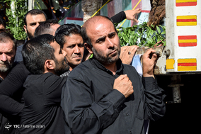 مراسم تشییع پیکر 135 شهید گمنام دوران دفاع مقدس - 3