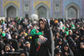 همایش شیرخوارگان حسینی در حرم مطهر امام رضا (ع) - مشهد