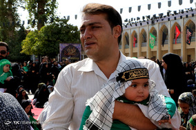 همایش شیرخوارگان حسینی در حرم شاهچراغ (ع)- شیراز