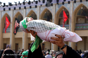 همایش شیرخوارگان حسینی در حرم شاهچراغ (ع)- شیراز