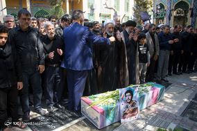 تشییع پیکر مطهر شهید علی طنوریان