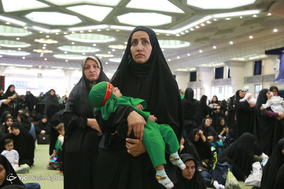 همایش شیرخوارگان حسینی در مصلی تهران و حرم حضرت عبدالعظیم(ع)