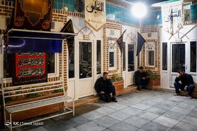 عزاداری شب پنجم محرم در حسینیه گودال قتلگاه