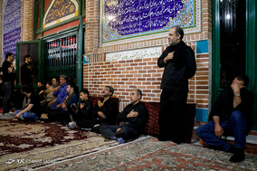 عزاداری شب پنجم محرم در حسینیه گودال قتلگاه