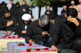 ورود پیکرهای مطهر 11 شهید دفاع مقدس و مدافع حرم به مشهد مقدس