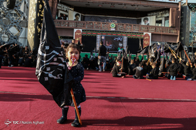 اجتماع نوگلان حسینی در میدان امام حسین (ع)