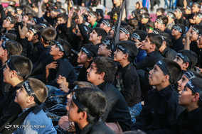 اجتماع نوگلان حسینی در میدان امام حسین (ع)