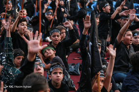 اجتماع نوگلان حسینی در میدان امام حسین (ع)