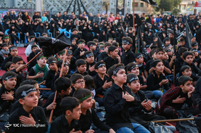 اجتماع نوگلان حسینی در میدان امام حسین (ع)