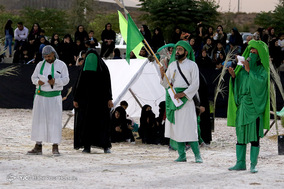 آیین  تعزیه خوانی میدانی در شیراز