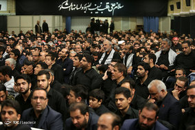 اولین شب مراسم عزاداری امام حسین(ع) در حسینیه امام خمینی(ره)