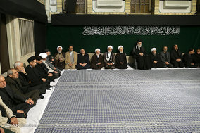 اولین شب مراسم عزاداری امام حسین(ع) در حسینیه امام خمینی(ره)