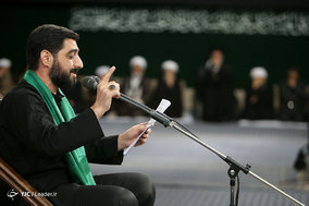 اولین شب مراسم عزاداری امام حسین(ع) در حسینیه امام خمینی(ره)