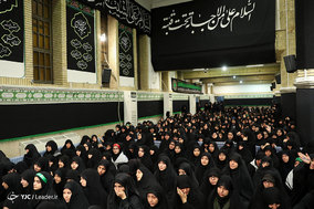 اولین شب مراسم عزاداری امام حسین(ع) در حسینیه امام خمینی(ره)