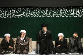 اولین شب مراسم عزاداری امام حسین(ع) در حسینیه امام خمینی(ره)