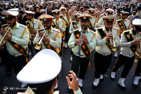 تشییع پیکر ۹شهید دوران دفاع مقدس - اهواز
