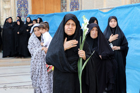 تشییع پیکر پاک ۹ شهید گمنام در شیراز