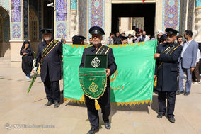 تشییع پیکر پاک ۹ شهید گمنام در شیراز