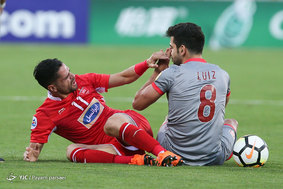 دیدار تیم های فوتبال پرسپولیس و الدحیل قطر