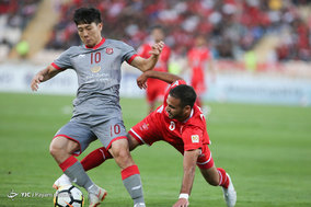 دیدار تیم های فوتبال پرسپولیس و الدحیل قطر