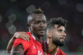 دیدار تیم های فوتبال پرسپولیس و الدحیل قطر