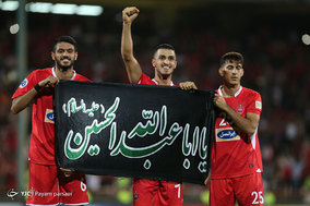 دیدار تیم های فوتبال پرسپولیس و الدحیل قطر