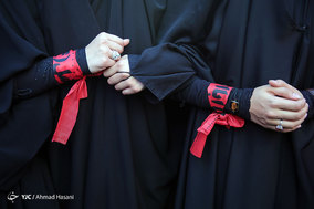 مراسم تشییع پیکر 9 شهید گمنام دوران دفاع مقدس و دو شهید مدافع حرم - مشهد