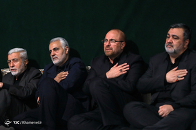 دومین شب مراسم عزاداری امام حسین(ع) در حسینیه امام خمینی(ره)