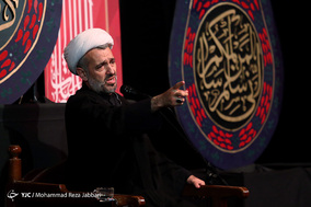 مراسم عزاداری اباعبدالله الحسین (ع) در هیئت فاطمیون قم