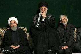 سومین شب مراسم عزاداری امام حسین(ع) در حسینیه امام خمینی(ره)