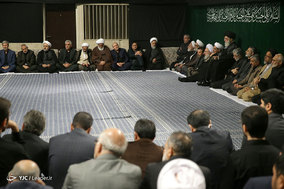 سومین شب مراسم عزاداری امام حسین(ع) در حسینیه امام خمینی(ره)