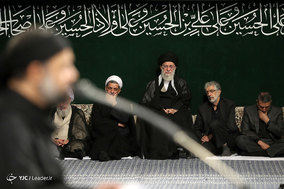 سومین شب مراسم عزاداری امام حسین(ع) در حسینیه امام خمینی(ره)