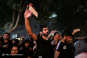 آیین مشعل گردانی در دولت آباد تهران
