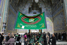عزاداری تاسوعای حسینی در حرم مطهر امام رضا (ع)