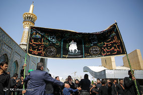 عزاداری تاسوعای حسینی در حرم مطهر امام رضا (ع)