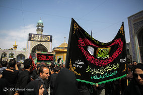 عزاداری تاسوعای حسینی در حرم مطهر امام رضا (ع)