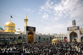 عزاداری تاسوعای حسینی در حرم مطهر امام رضا (ع)