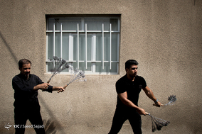 عزاداری ظهر تاسوعا در منطقه نظام آباد تهران