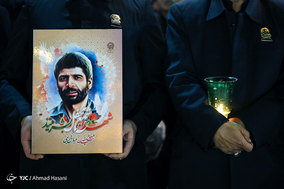 مراسم خطبه خوانی شب عاشورا در حرم مطهر امام رضا (ع)