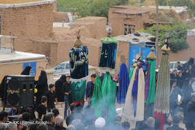 آیین سنتی عزاداری محرم در روستای تاریخی درسجین ابهر