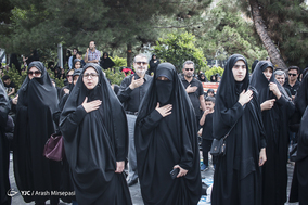 تجمع بزرگ عاشورایی در میدان شهید طهرانی مقدم