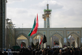 عزاداری روز عاشورای حسینی در مشهد مقدس