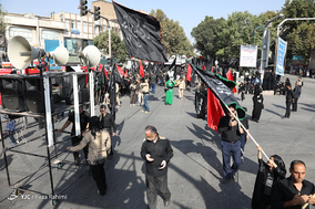 عزاداری ظهر عاشورا در کرمانشاه
