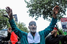 عزاداری ظهر عاشورا در بندرانزلی