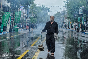 عزاداری ظهر عاشورا در بندرانزلی