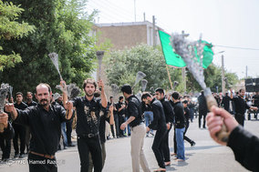 عزاداری ظهر عاشورا در ابهر