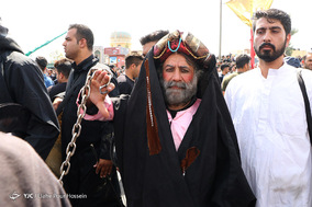 آیین خیمه سوزان ظهر عاشورا در شیراز