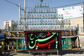 خیمه سوزان ظهر عاشورا در کرمانشاه